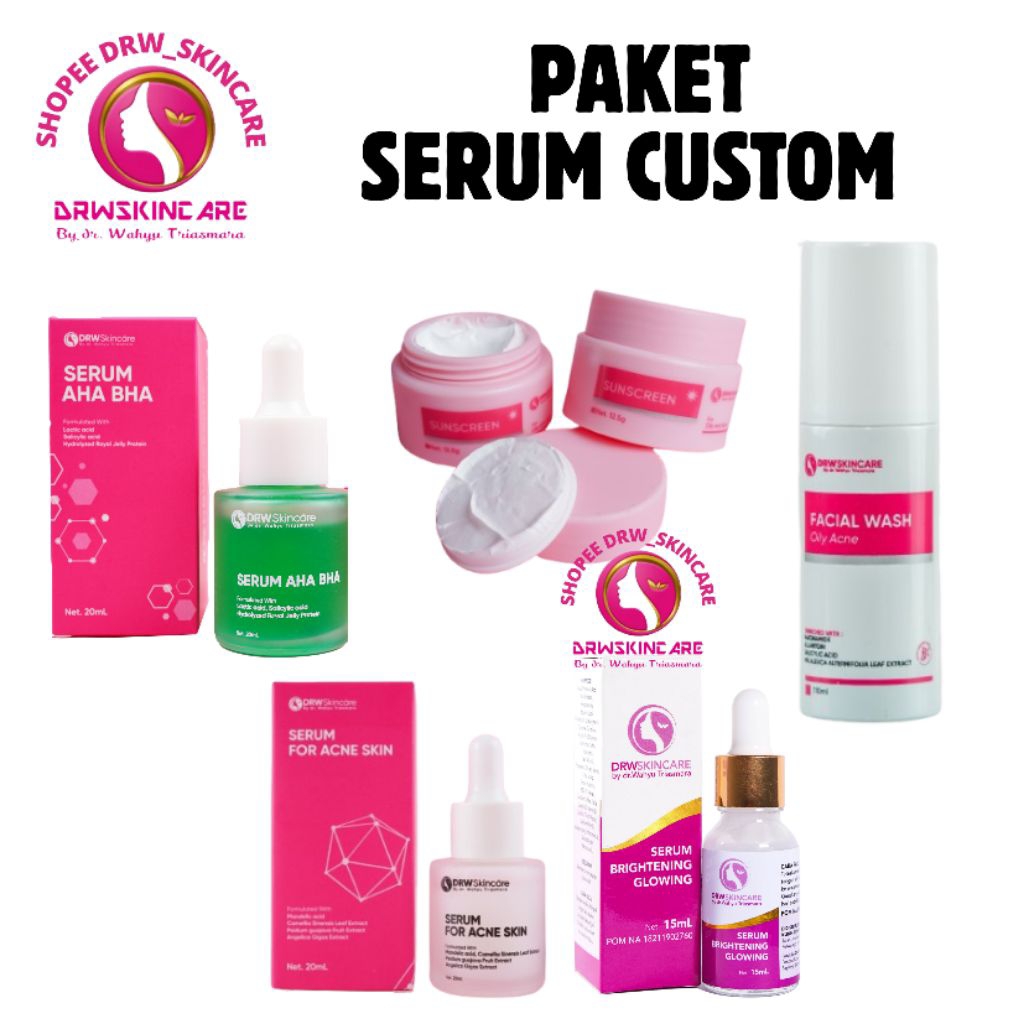 DRW SKINCARE / PAKET SERUM CUSTOM DRW SKINCARE / PAKET SERUM CUSTOM / PAKET DRW SKINCARE
