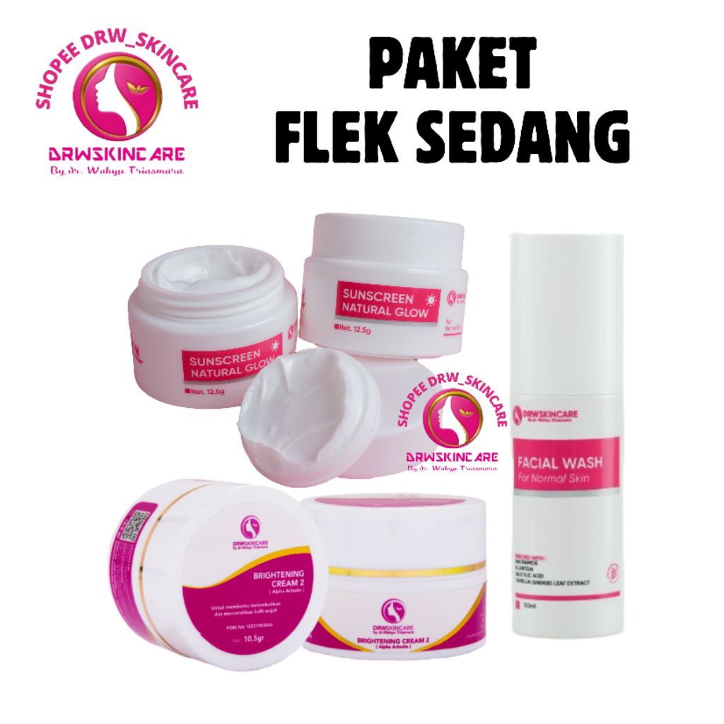 DRW SKINCARE / PAKET FLEK SEDANG / PAKET FLEK SEDANG DRW SKINCARE / PAKET FLEK / FLEK / PAKET FLEK D
