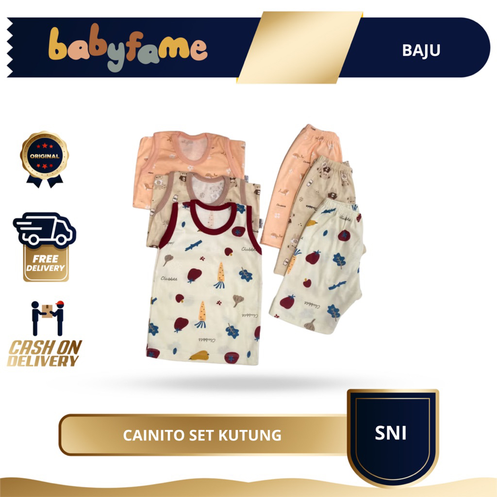 CAINITO SET KUTUNG | BAJU HARIAN ANAK