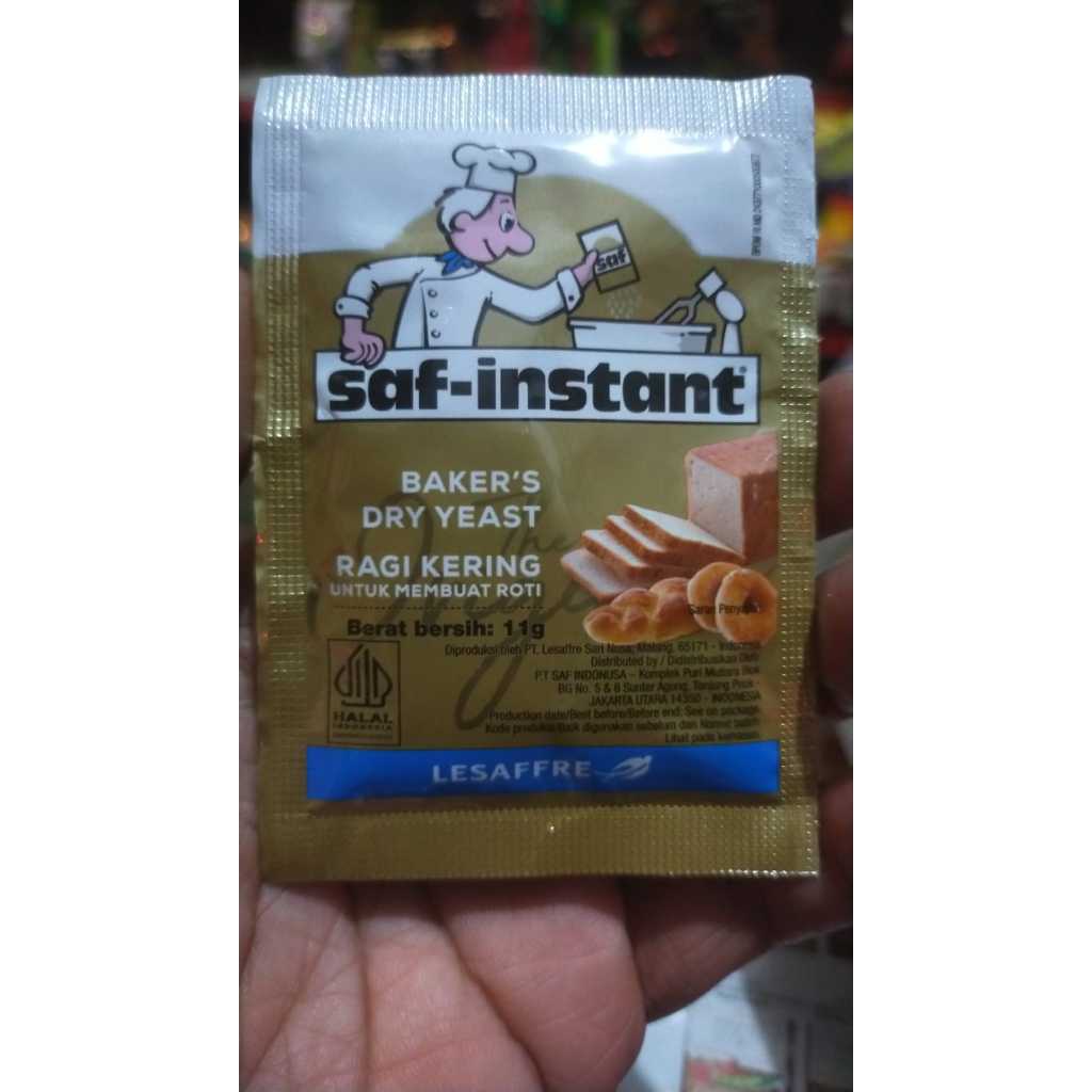Grosir Saf Instant - pengembang roti - ragi roti -ragi kering - yeast