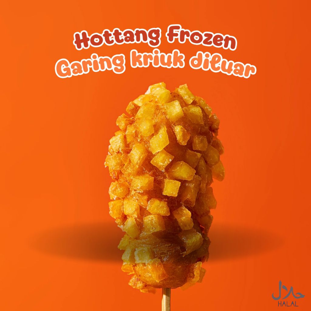 

HOTTANG / MOZARELLA / SOSIS / CORNDOG FROZEN / HOTTANG FROZEN