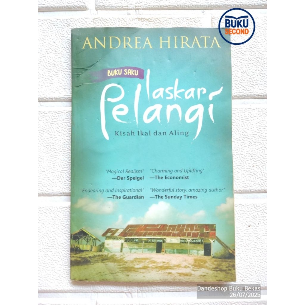 

Buku Saku Laskar Pelangi Kisah Ikal & Aling - Novel Bekas Preloved ORIGINAL