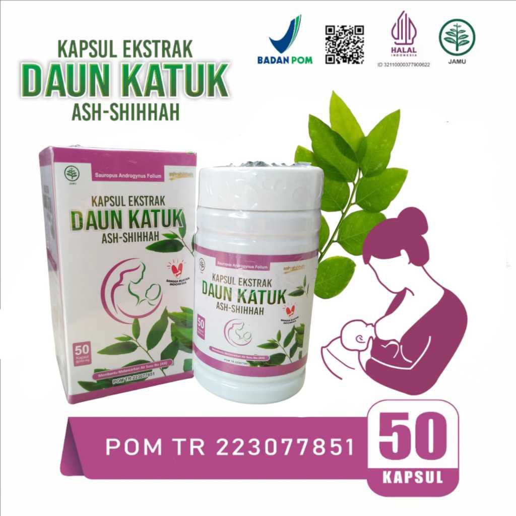 Kasul Daun Katuk Melancarkan Asi Daun Katuk Asi Booster Menambah Volume Asi 50 Kapsul