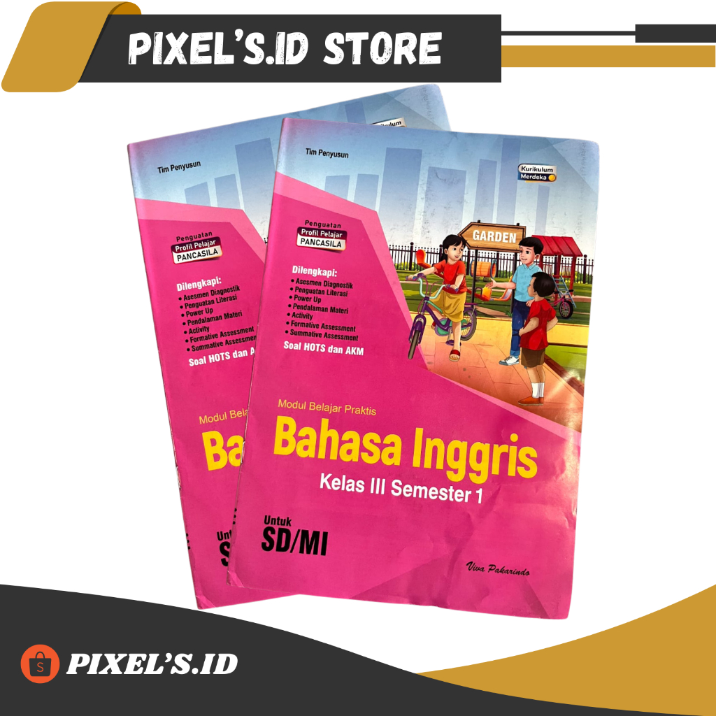 Buku LKS Kelas 3 SD/MI Bahasa Inggris Kurikulum Merdeka