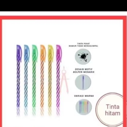 

pulpen lilin hitam paket 5pcs murah