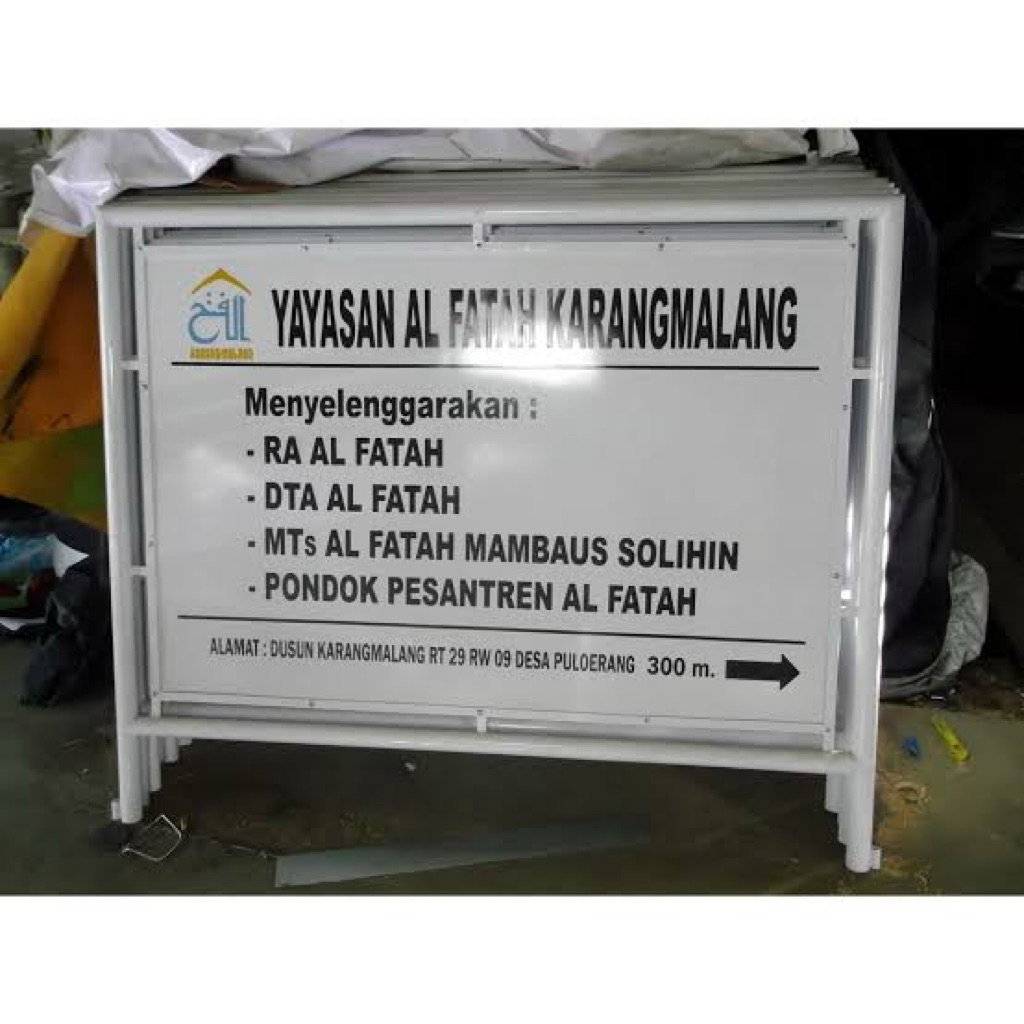 

Papan Nama full plat Besi - Ukuran CUSTOM
