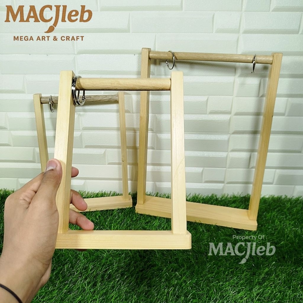 

[ MACJleb ] Stand Gantungan Meja Menu Nomor Promo Kalender | Stand Meja Cafe A6 A5 A4