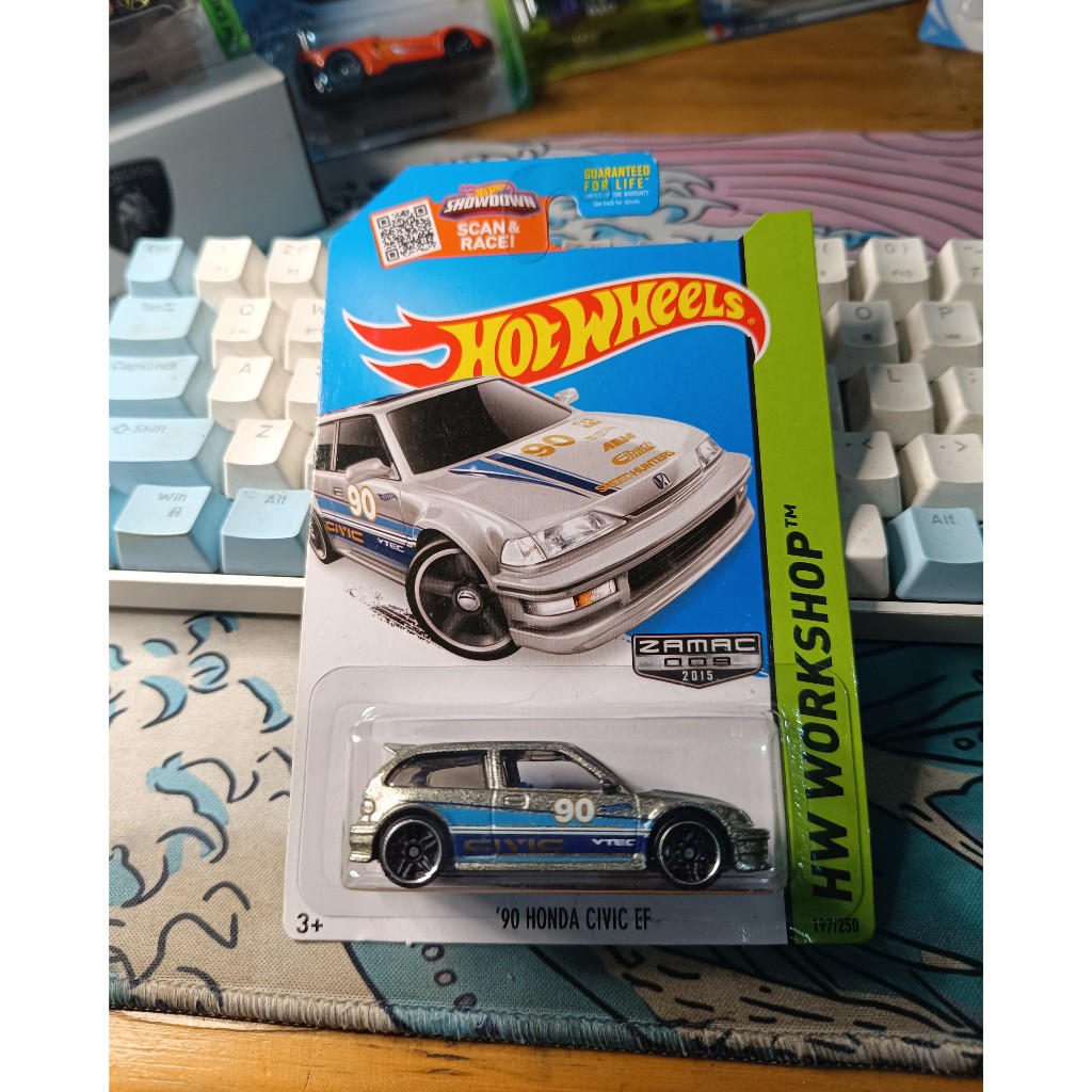 Hot Wheels - 90 Honda Civic EF Zamac