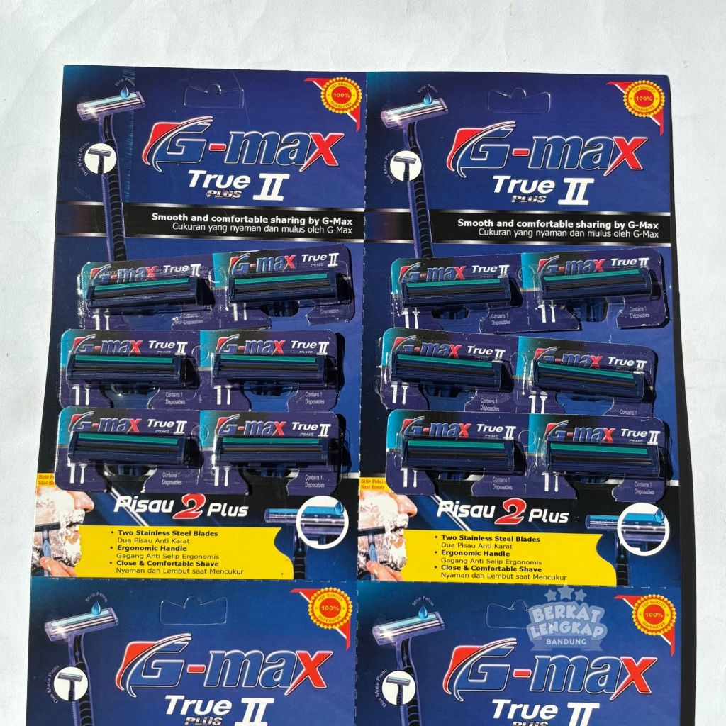 Alat Cukur 3 Pisau / Pisau Cukur / Cukuran (24 pcs)