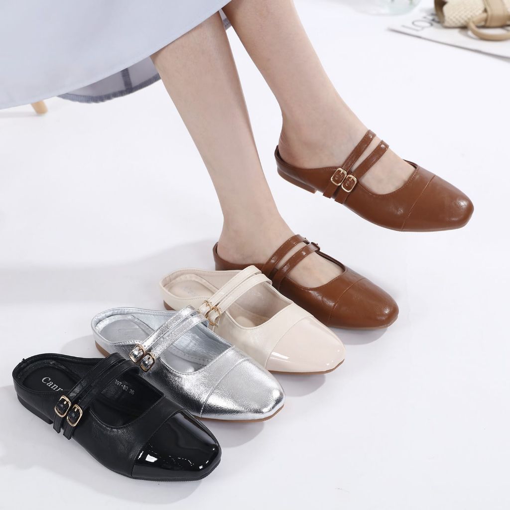 Canmore Sepatu Flat Balet Wanita melica Best quality