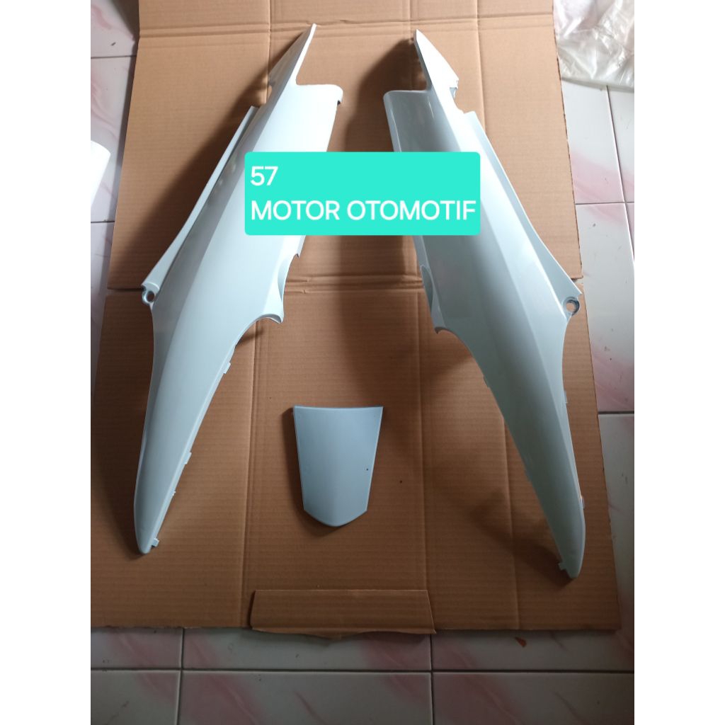 COVER BODY HONDA SUPRA FIT NEW PUTIH