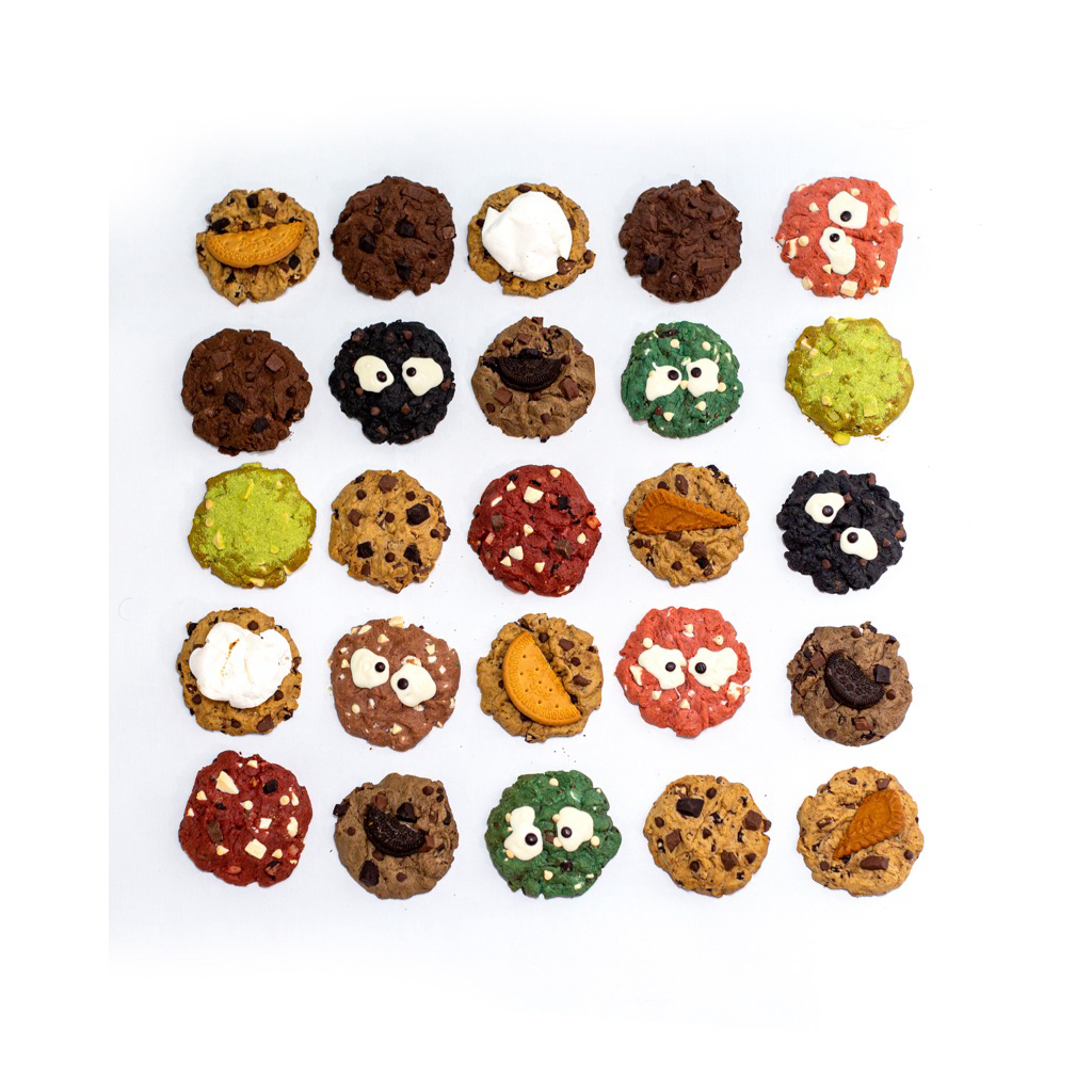 

Soft Cookies Monster Series by Euphoria Pastry (5 pcs/box)