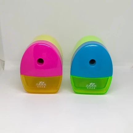 

Rautan pensil - serutan pensil meja tabung putar ukuran sedang Container sharpener