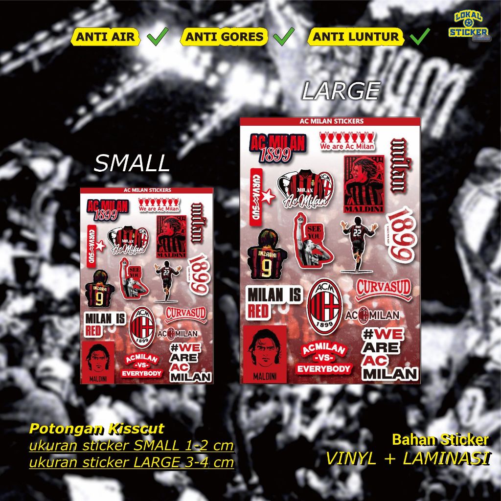 

Stiker AC MILAN Vinyl Premium – Sticker HP, Laptop, Helm, Motor, Anti Air, Awet, Keren