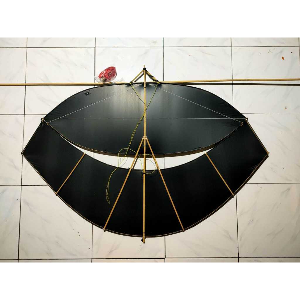 bambu pilihan Rangka Layangan Kerangka Gapangan Pegon Ceper 100 Cm Kerangka Layangan Gapangan