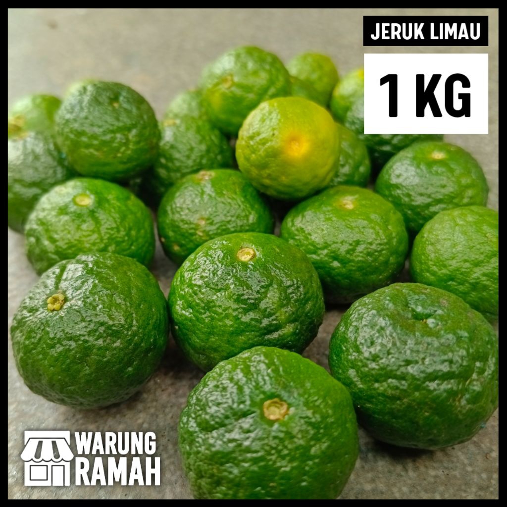 

JERUK LIMAU SEGAR 1 KG/JERUK LIMO JERUK SAYUR JERUK SAMBAL JERUK LIMAU JERUK PURUT SEGAR 1 KG Citrus amblycarpa