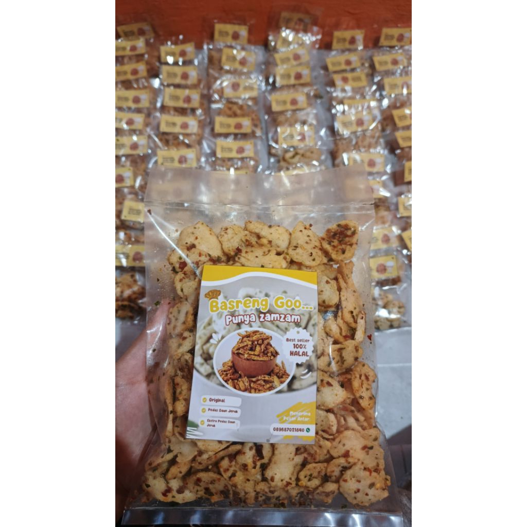 

Basreng Ekstra Pedas 250gr