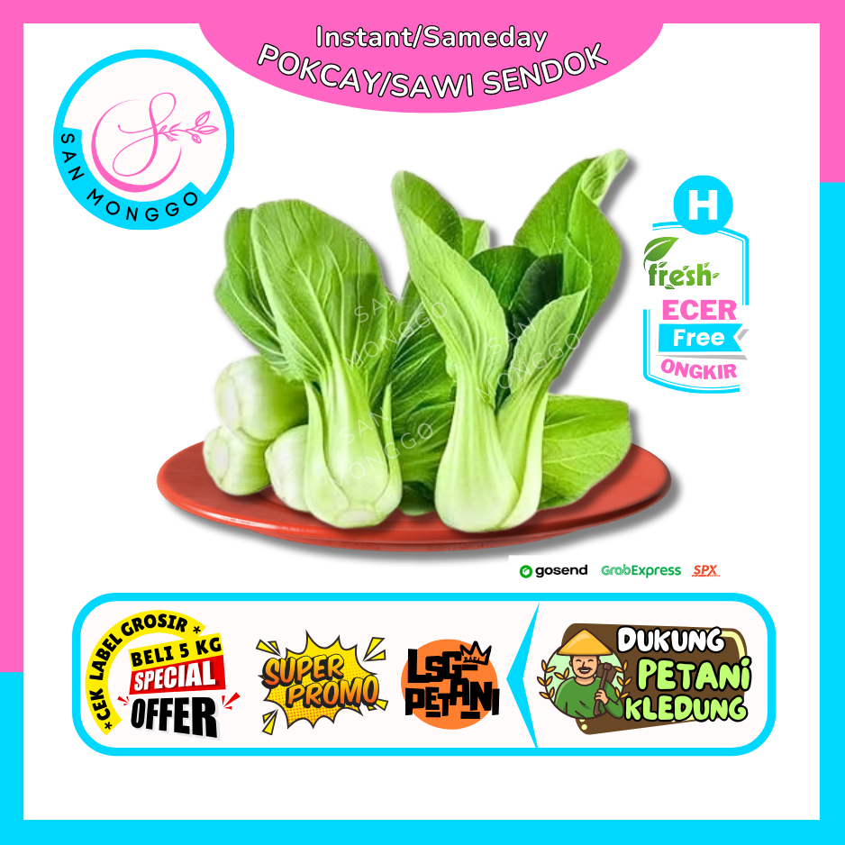 

Sanmonggoo >> Sawi sendok / Pokcay / Pokcoi / Pokcoy /pokcai -- Hasil Bumi Sindoro Sumbing Ecer (H)