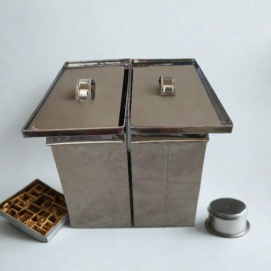 Dandang Mie Ayam/Pangsit Model Kotak 1 Set