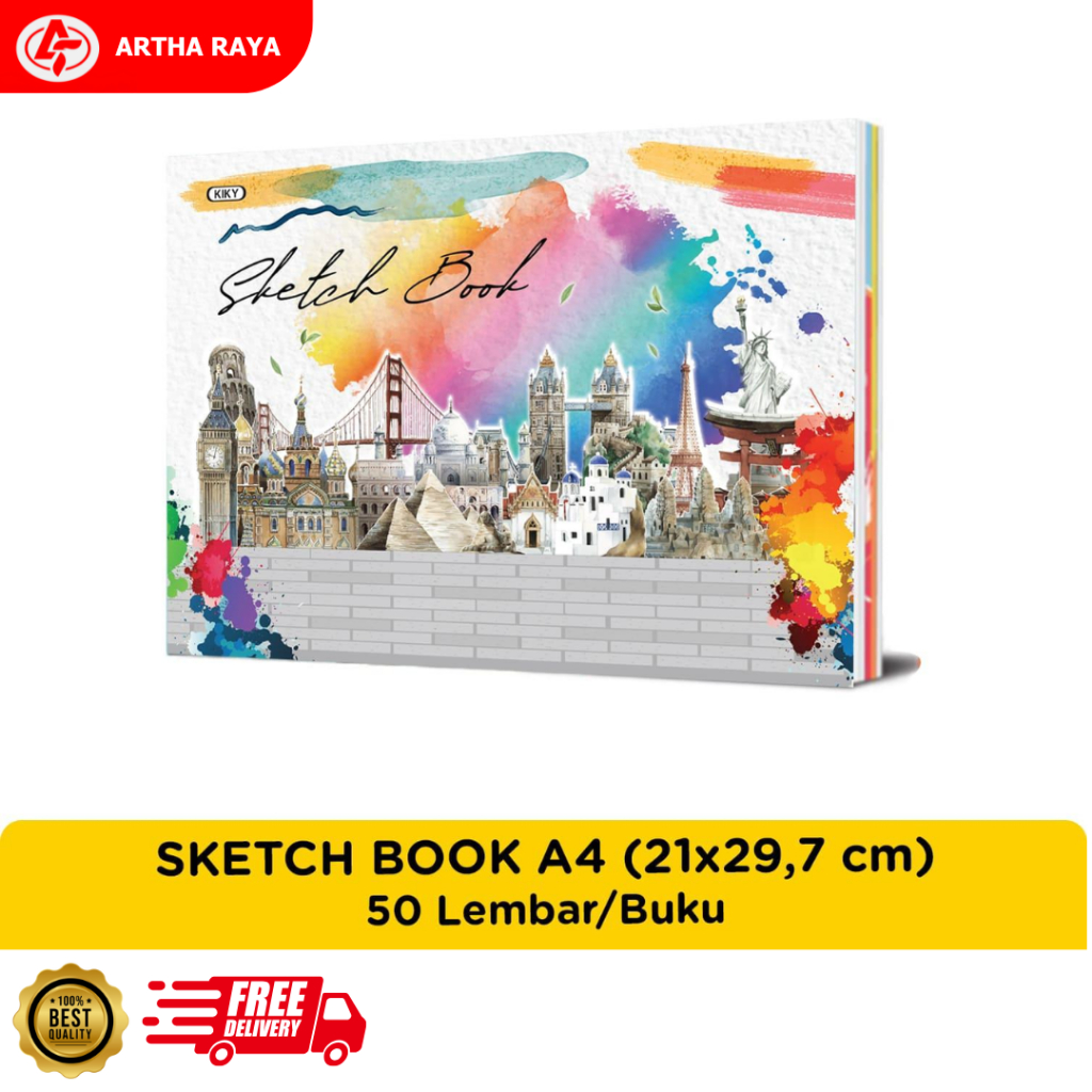 

Sketch Book KIKY A4 50 Lembar