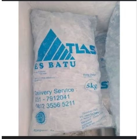 

es tube / es kristal ATLAS 5kg area malang saja