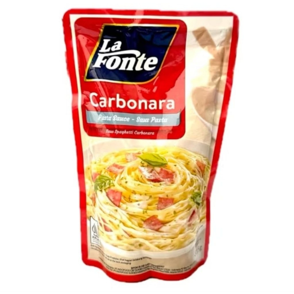 

La Fonte Saus Carbonara Sauce 315gr