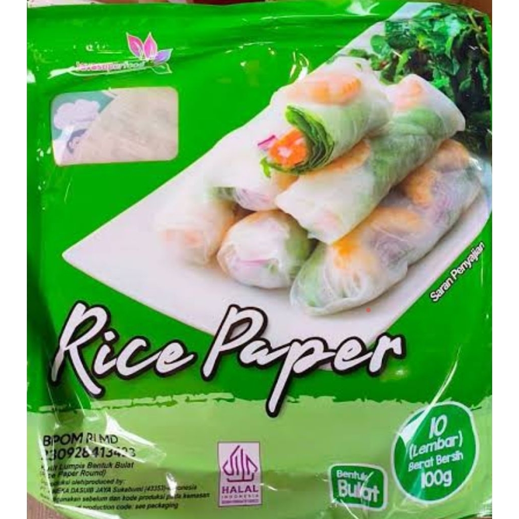 

Javasuperfood Rice Paper 10 Lembar- Bulat