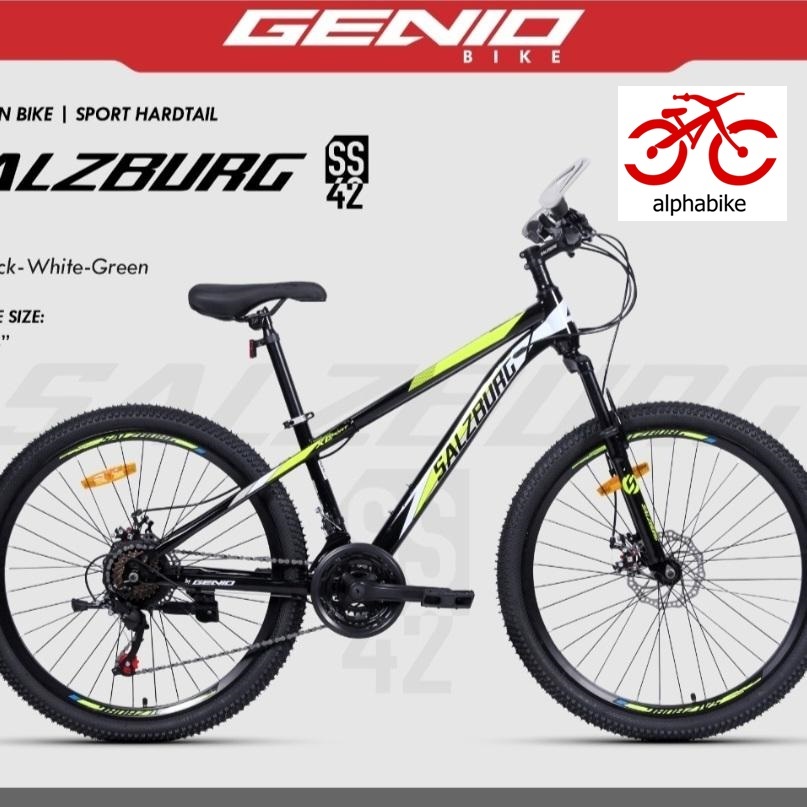 SEPEDA MTB 20 24 26 GENIO SALZBURG 24SP SS-42 SALZBURG SS42 SEPEDA GUNUNG SS 42
