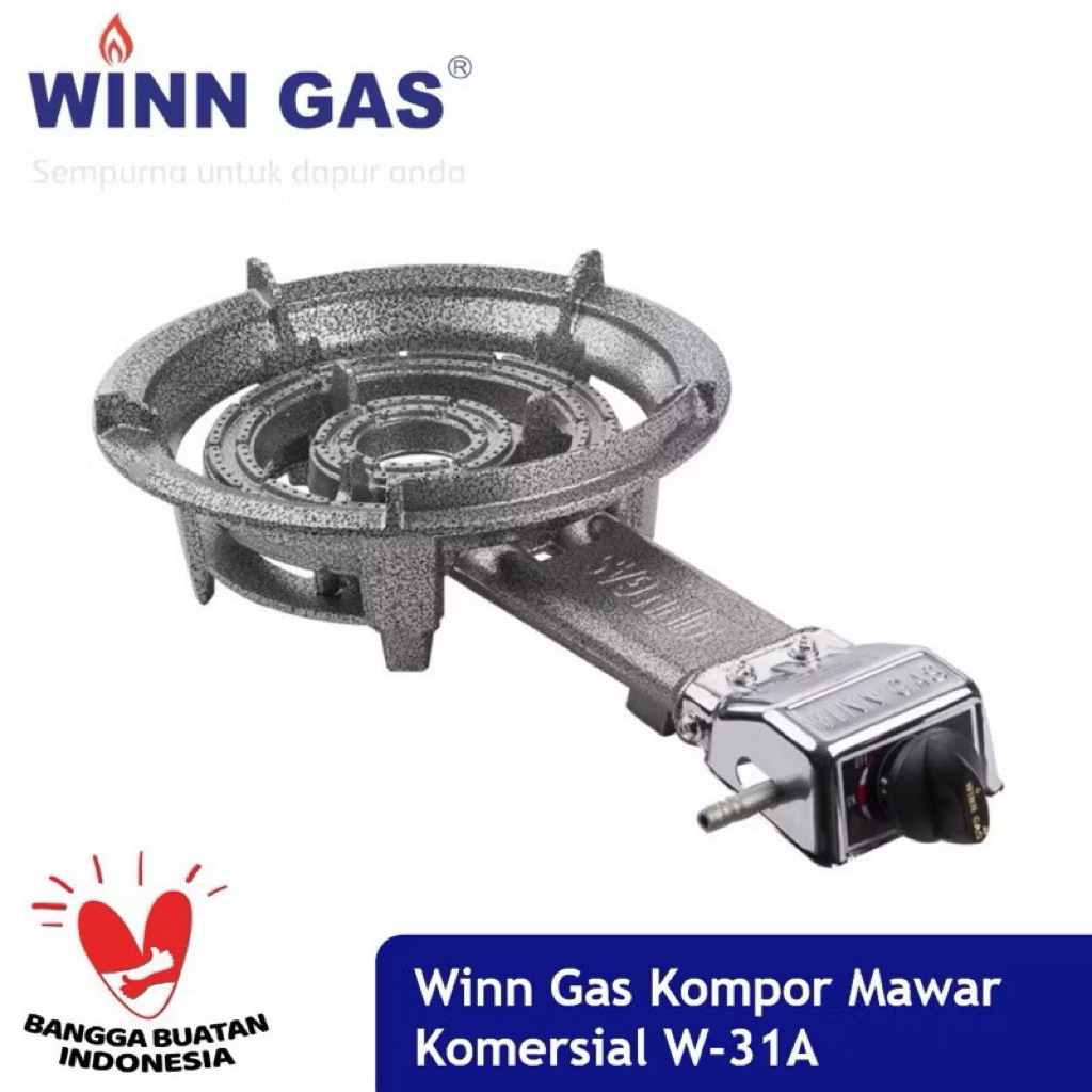 Kompor Komersil Winn Gas W-31A Kompor Tekanan Rendah Winn gas W31A