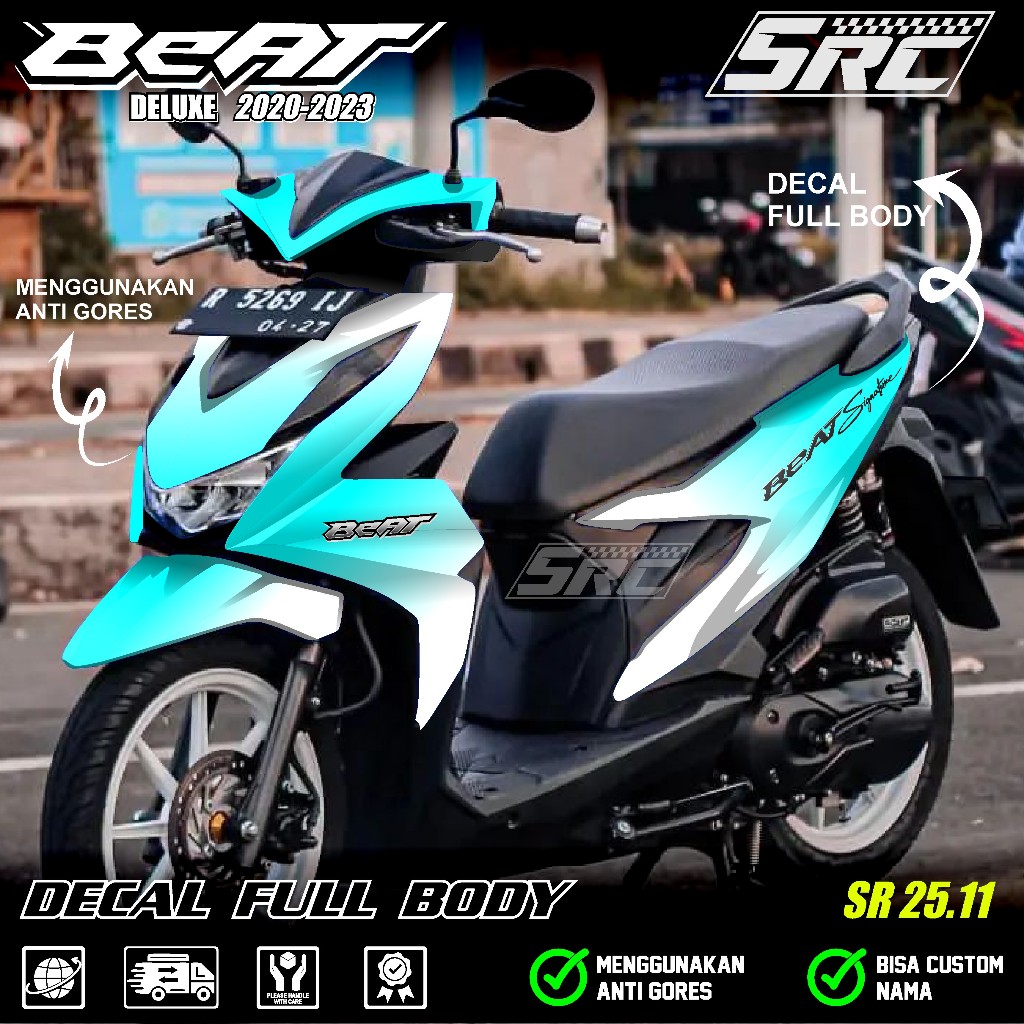 COD Decal Sticker Full Body Beat Deluxe Beat Street Tahun 2020 2021 2022 2023 Sticker Beat Deluxe Si