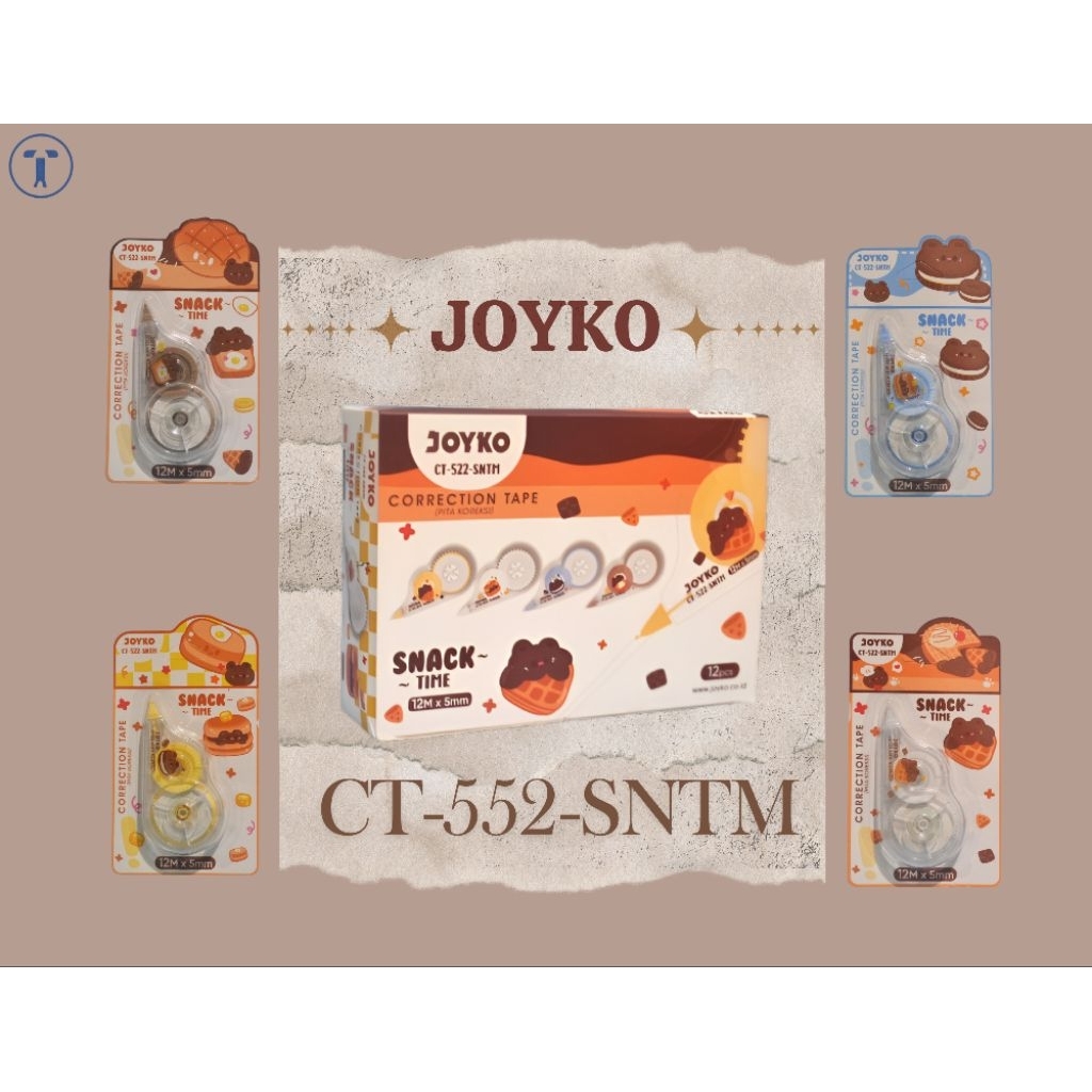 

Correction tape Joyko CT-522-SNTM 12M "Per Pack