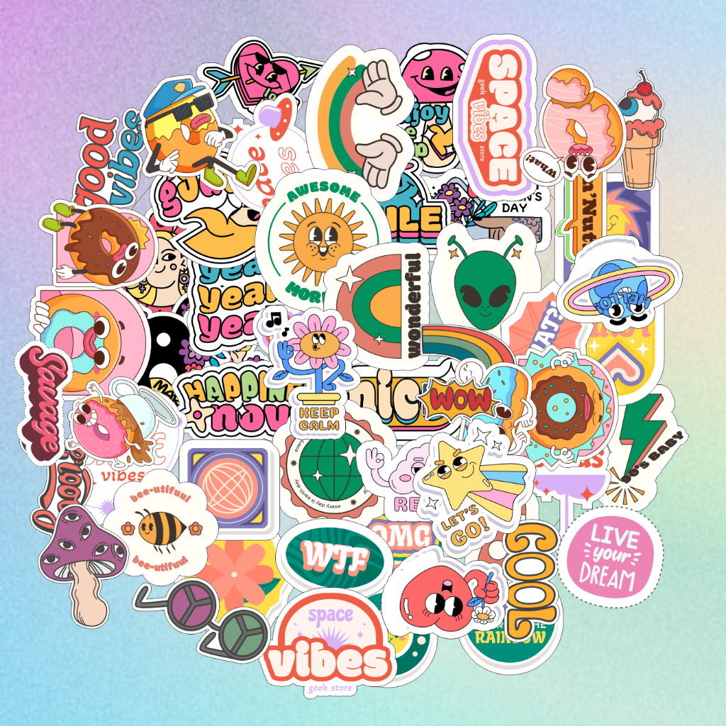 

STICKER AESTHETIC || STICKER WATERPROOF ||