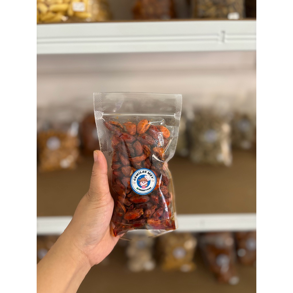 

Keripik kulit melinjo pedas manis 60gram