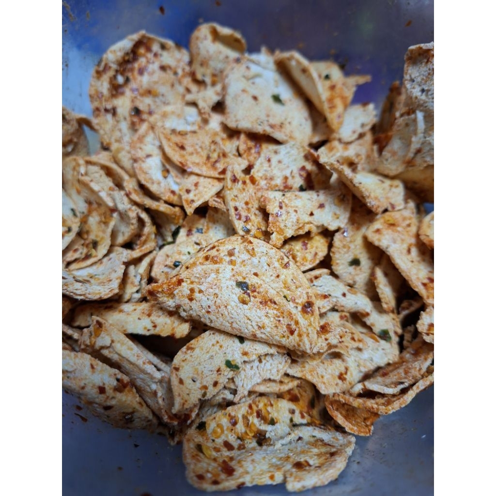 

SAN'S SNACK - BASRENG PEDAS BULAT DJ 250GR Basreng renyah gurih