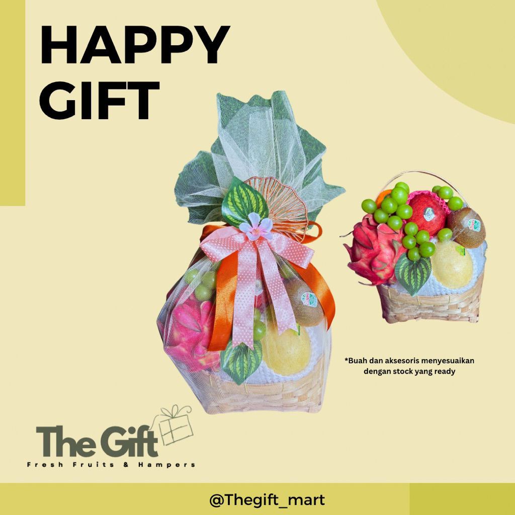 

Hampers buah cantik /Parcel buah cantik segar /Parcel buah aesthetic / Parcel hantaran lamaran /Hampers buah premium