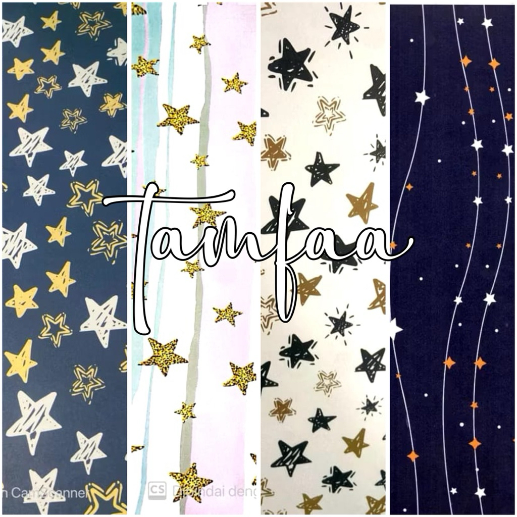 

KERTAS KADO SANSAN WAWA SANWA MOTIF BINTANG