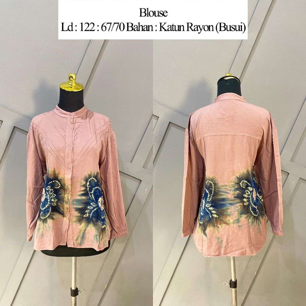Blouse sasirangan