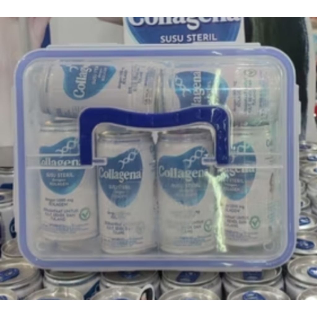 

Susu Steril Collagena isi 6 Plus Box didalam kemasan sesuai gambar