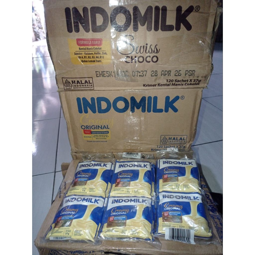 

Susu Kental manis Indomilk sachet