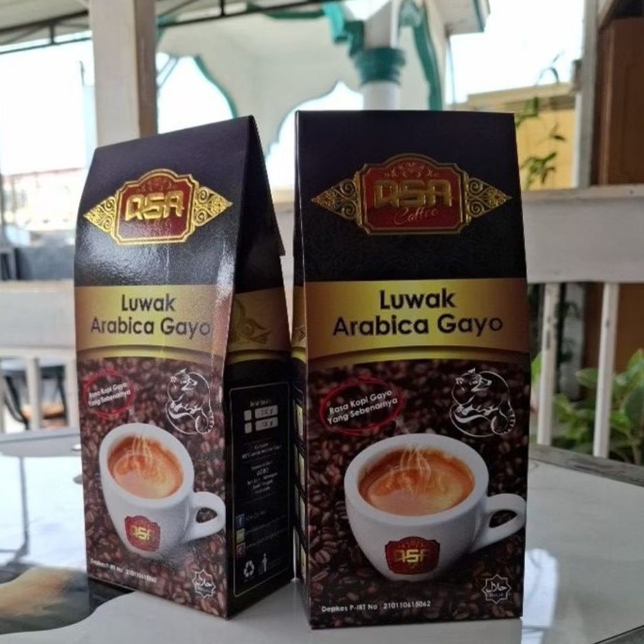 

Asa Coffee | Bubuk Kopi Luwak Liar Arabika 250 Gram Asli Aceh Gayo