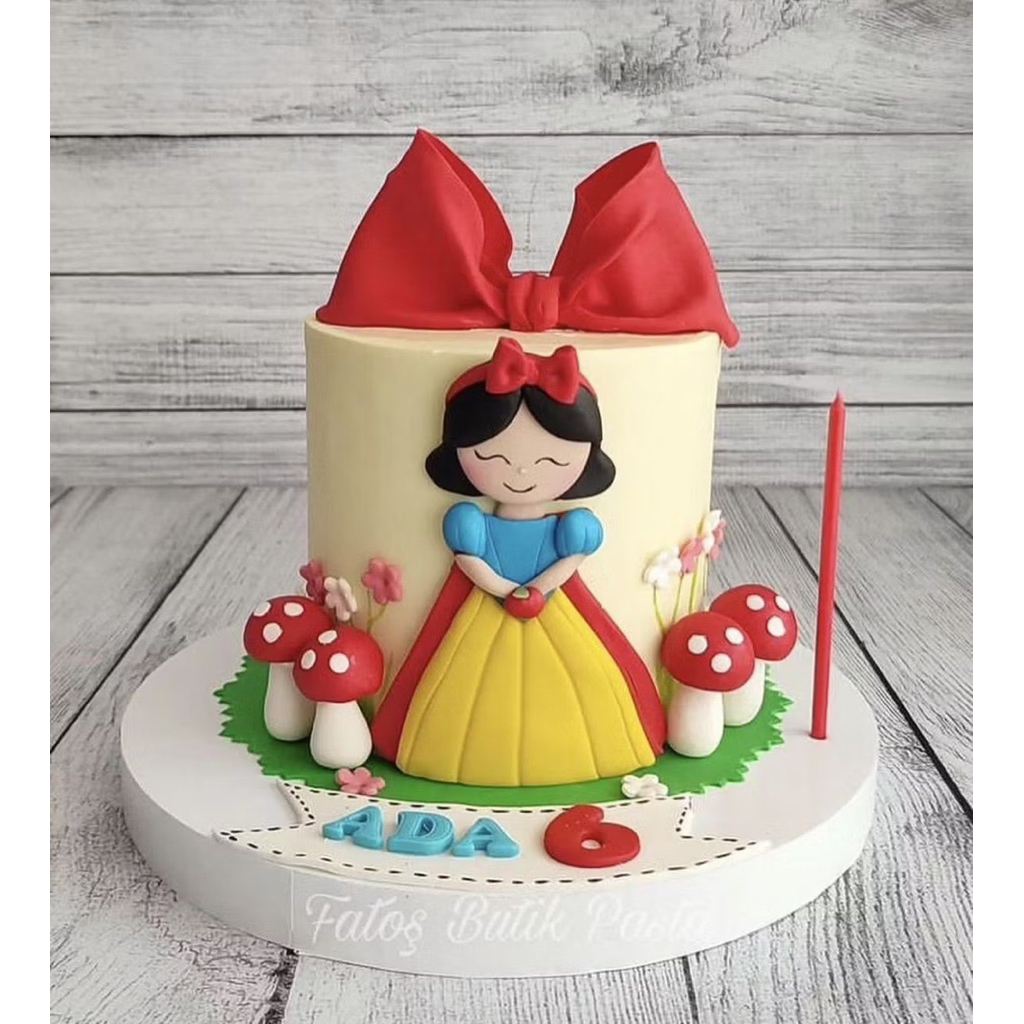 

BIRTHDAY CAKE TEMA PRINCESS BISA CUSTOM ORDER H-2