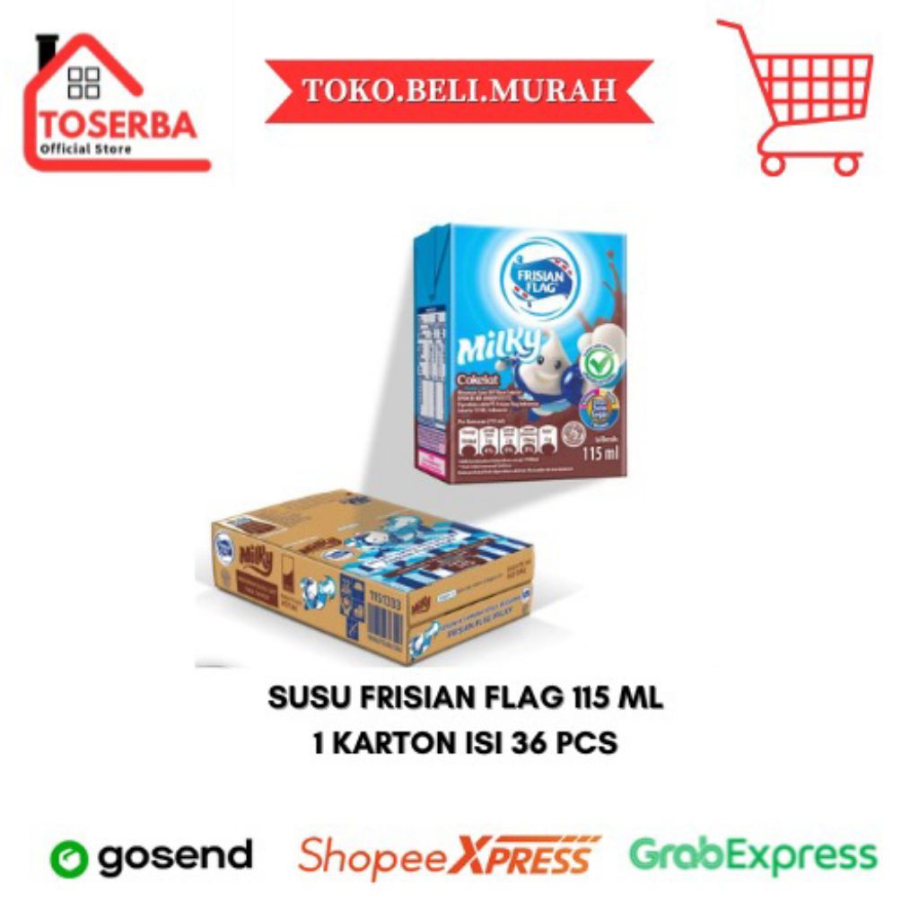 

[READY STOCK] PROMO SUSU FRISIAN FLAG COKELAT 115 ML 1 KARTON (36 PCS)