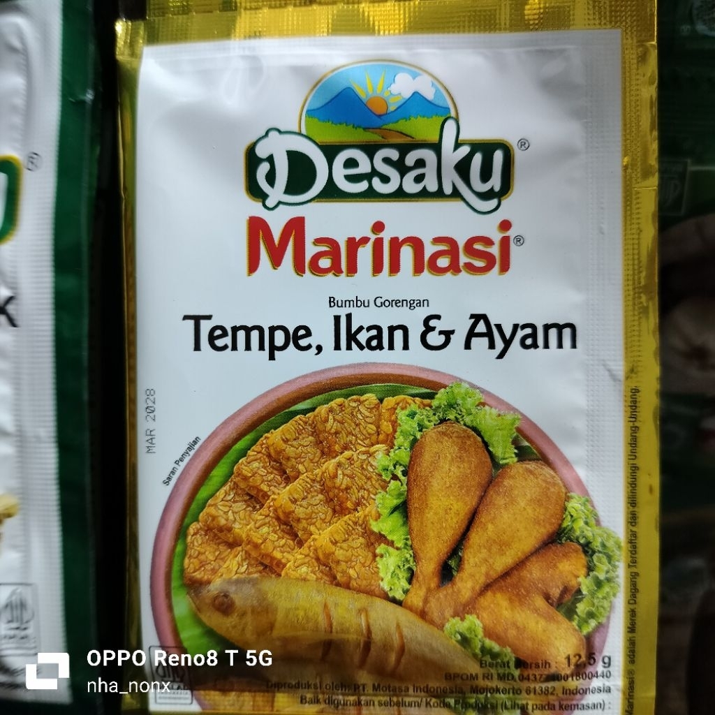 

desaku marinasi sachet