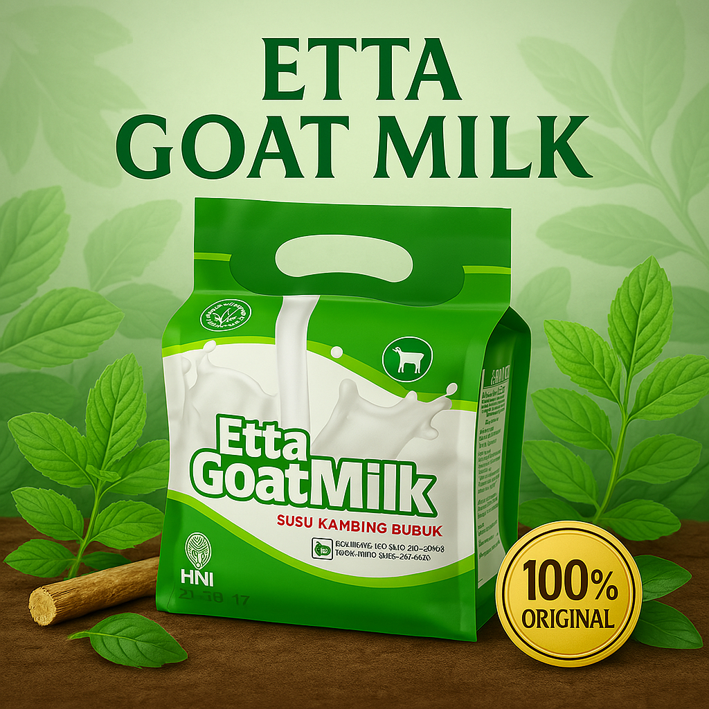 

Susu Kambing Etawa Etta Goatmilk Original Bubuk Sehat Alami Tinggi Kalsium