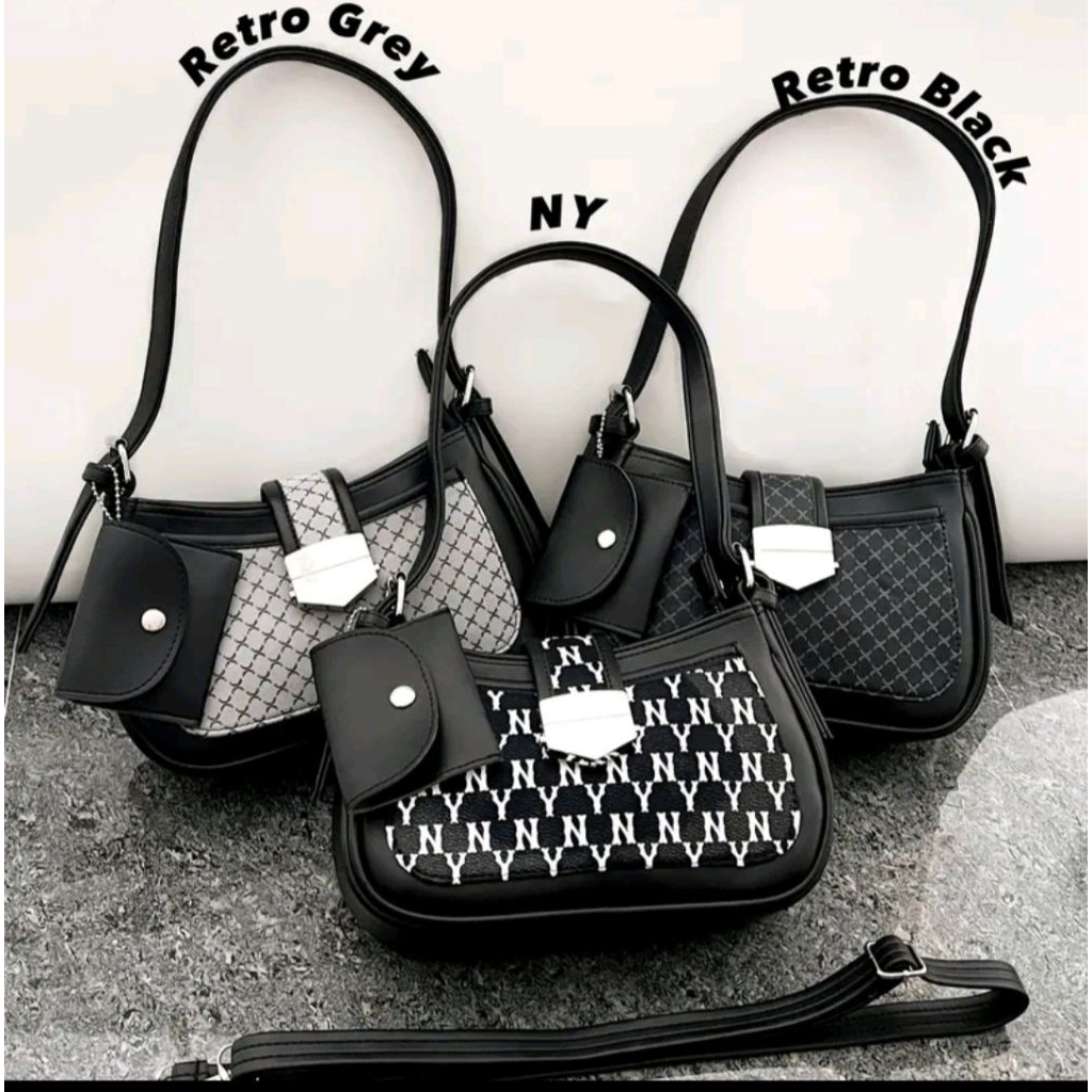 [ READY STOCK ] Tas Bahu Wanita - Model Simpel, Elegan & Fungsional | FREE Dustbag & Gantungan Dompe