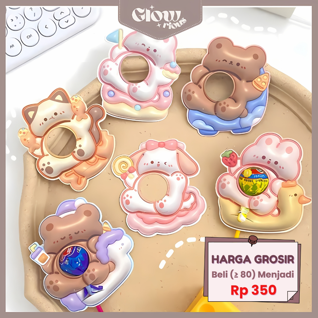 

GR Kertas Sampul Permen Kertas Permen / Sampul Permen Tempat Permen Lucu Greeting Card Lollipop ST23