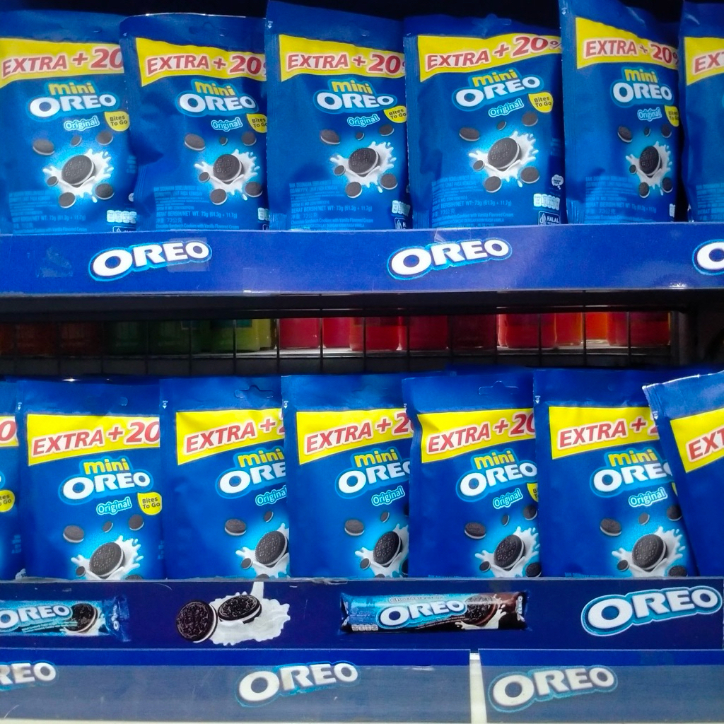 

Oreo Mini Biskuit Krim Vanila Original 61.3 g