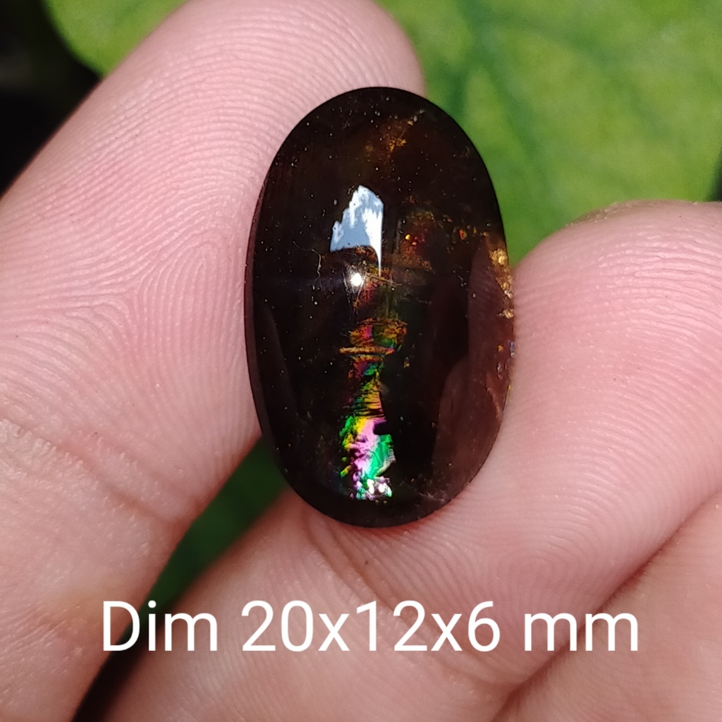 KECUBUNG PELANGI HITAM ASLI cek batu lainnya yaman api wulung opal bacan permata kalimaya kinyang pr