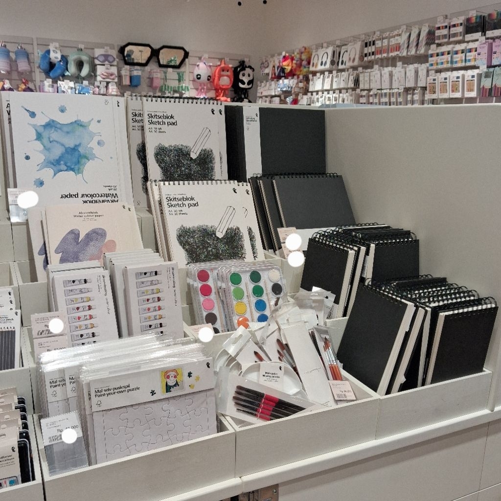 

[JASTIP FLYING TIGER] Koleksi Alat Lukis Gambar Sketchbook Pad Water Colour Cat Lukis Air Pasta