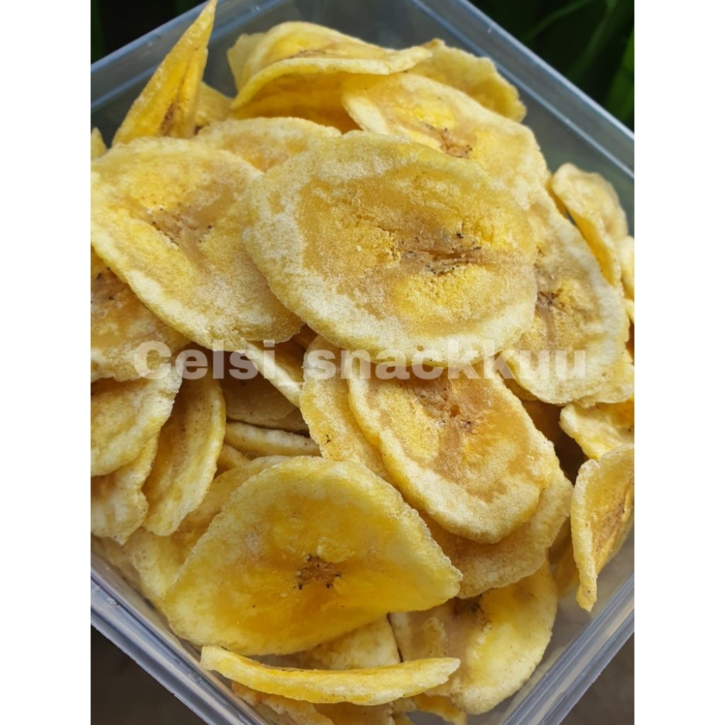 

Keripik pisang original tanparasa